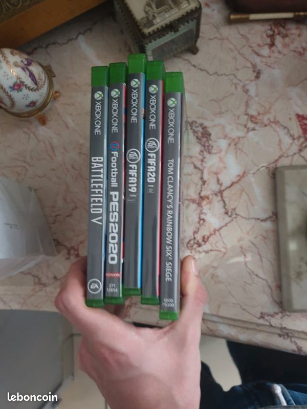 Jeux video xbox one, comme neuf, non rayé (image 1)