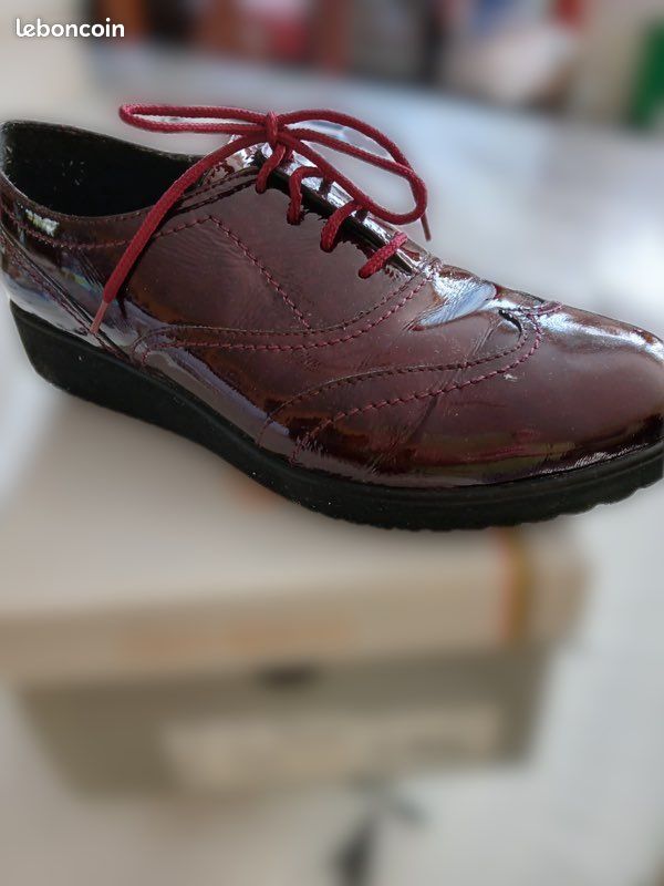 Sandales Femme Geo Reino Ludion En Cuir Marron - Taille 38 - Neuves