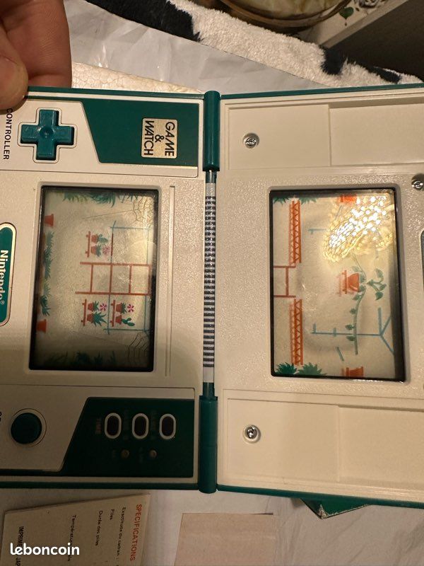 Console Portable Nintendo Game And Watch Green House En Boîte