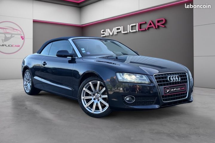 AUDI A5 CABRIOLET 2.0 TFSI S LINE PLUS MULTITRONIC 211Ch ENTRETIEN SUIVI Garantie 12 mois (image 1)