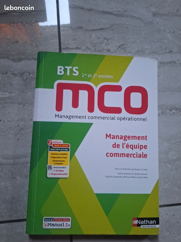 Livres 1ere année BTS MCO (image 1)