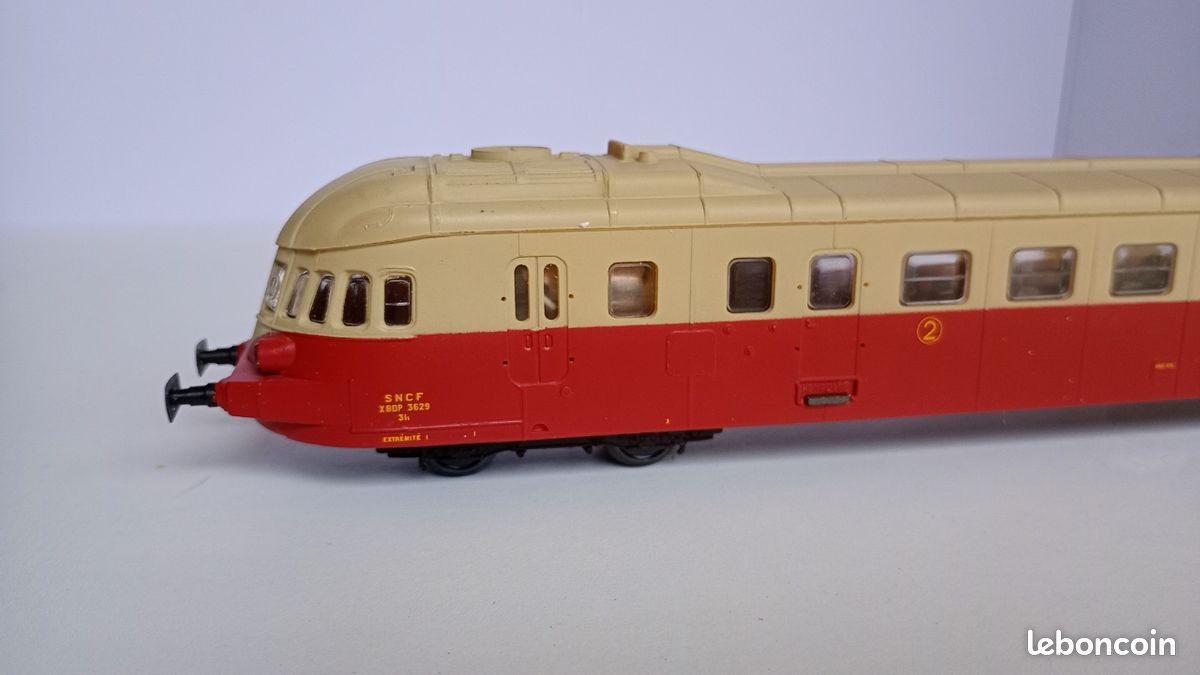 autorail ABJ1 ABJ2 ABJ3 ABJ4 - HO
