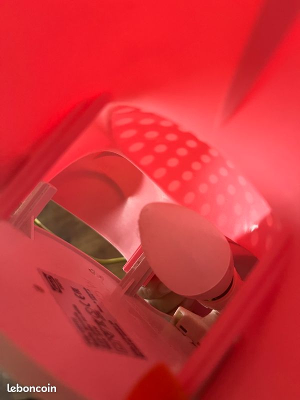 Lampe déco fleur rose IKEA (image 2)