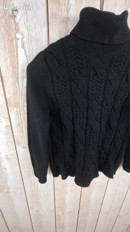 Pull à encolure en V couleur blanc laine Liu Jo