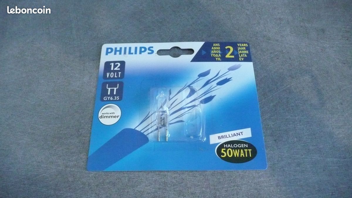 Ampoule 12V GY6.35 50 Watt (image 1)