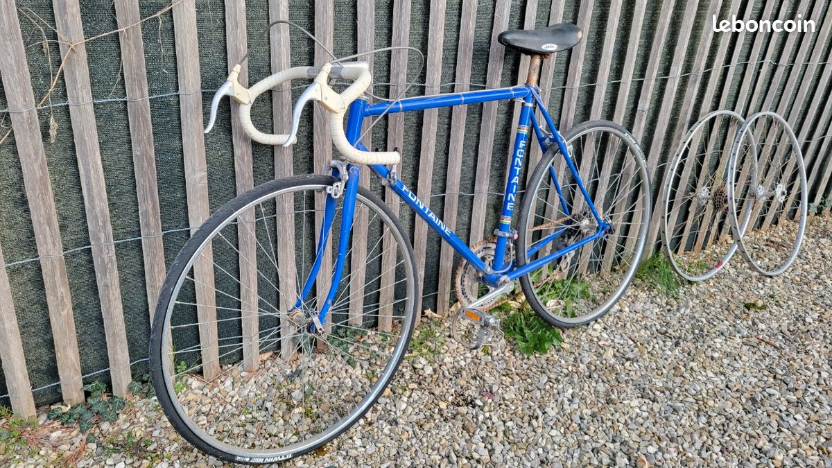 Ancienne plaque vélo Cycles CYRNOS France bicyclette bicycle