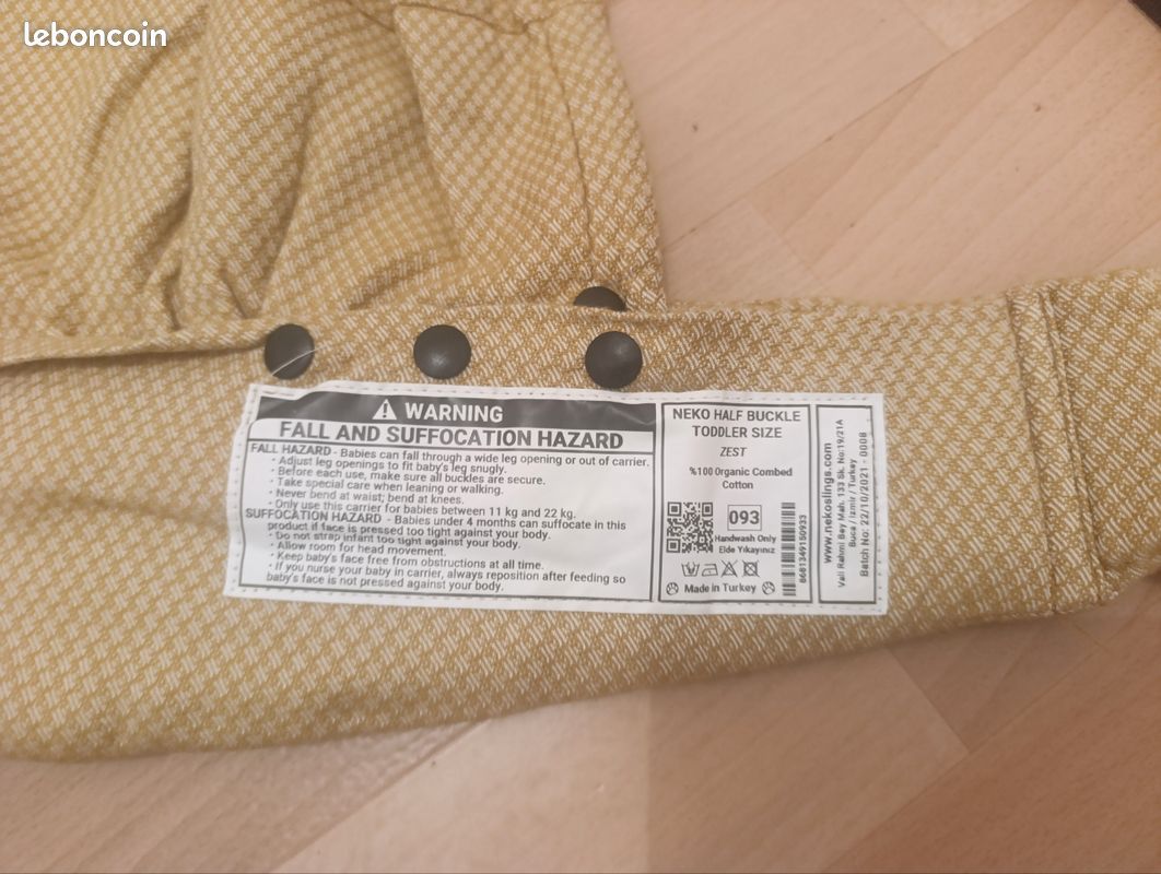 Neko switch half buckle Équipement bébé