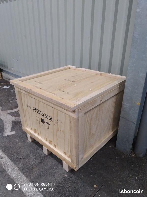Caisses en bois toutes tailles avec couvercles (image 9)