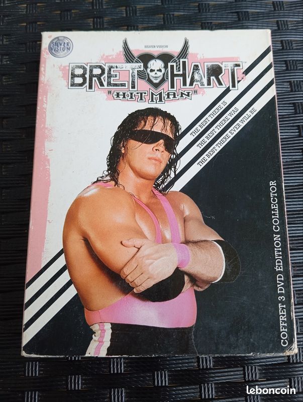 Coffret 3 DVD Édition Collector - Bret "Hit Man" Hart (WWE / Silver Vision) (image 1)