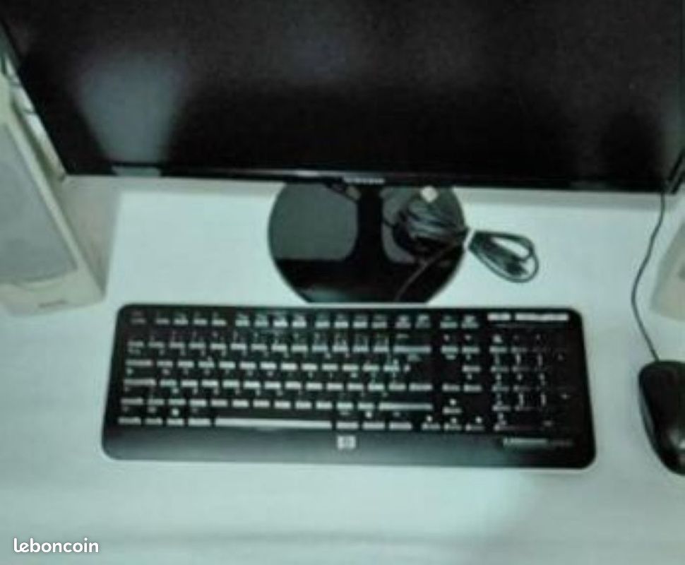 Ecran pc, clavier et souris + camera mobile et haut parleur (image 3)