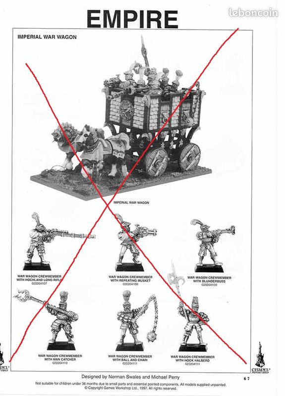 Warhammer – Chaos Chariot – Old World – OOP – Peint Et Assemblé – Games Workshop