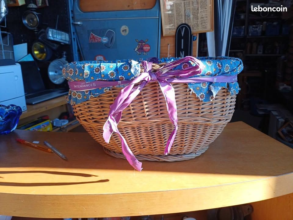 Superbe Panier Pima Amérindien Vintage Très Ancien - Artisanat Tribal Sud-Ouest
