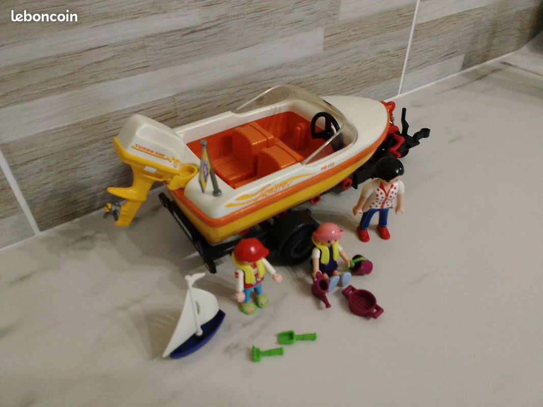 Bateau + Remorque Playmobil (image 2)