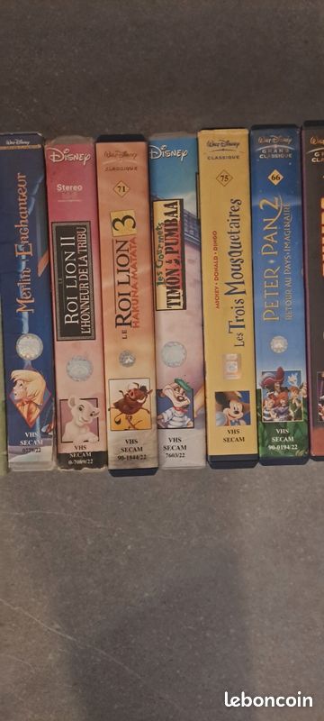 Lot Walt disney vhs (image 12)