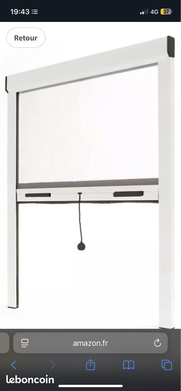 Moustiquaire sur mesure enroulable (image 1)