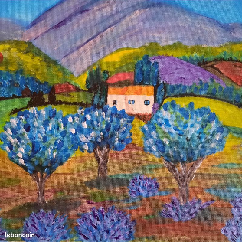 Peinture sur toile art (image 10)
