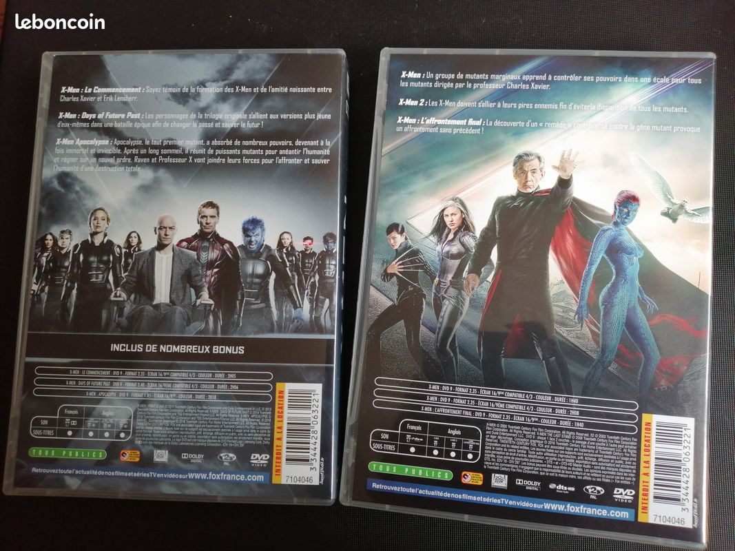 X-Men Coffret Collection 6 Films - DVD - Films