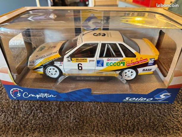 Modellino Auto Renault R21 Turbo GR.A Rally Carlo Magno 1991 – Scala 1:18