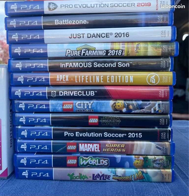 Lot de jeux, PlayStation 4 (image 1)