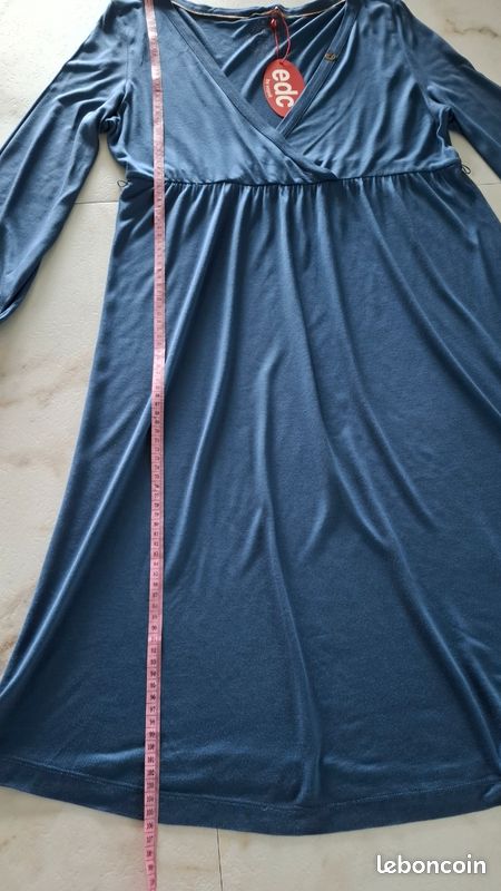 Robe cache-cœur EDC by Esprit – Neuve avec étiquette – Taille XL (44/46) (image 20)