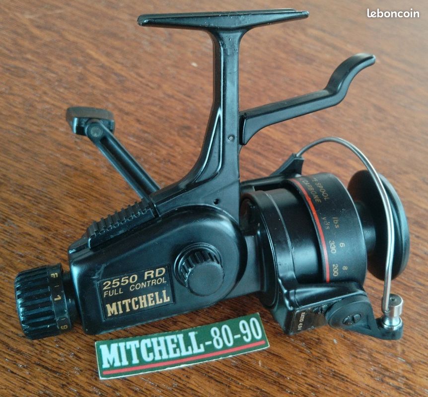 Moulinet De Pêche Vintage Mitchell 4420 - Années 80, Fabriqué En France, Testé Et Fonctionnel