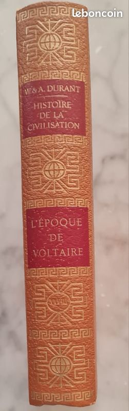 Lot 28 volumes Histoire de la civilisation Will Durant - Cercle du Bibliophile 1966 TBE Prix : 60 Prix ferme, RMP uniquement (image 3)