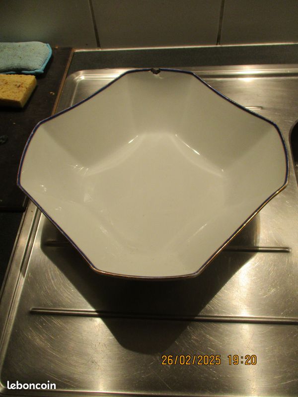 Plat creux, porcelaine blanche (image 4)