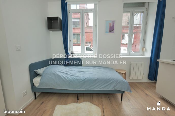 Studio 1 pièce 13 m²