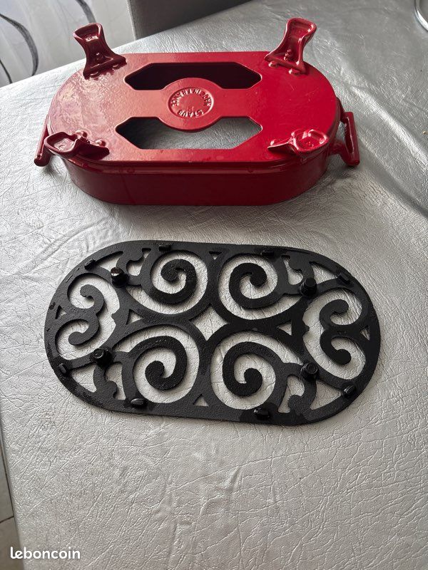 Ancien Chauffe-plat Staub - Bougie De Réchaud, Occasion