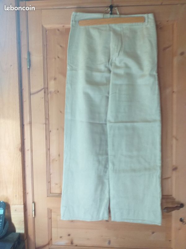 Pantalon femme en lin (image 4)