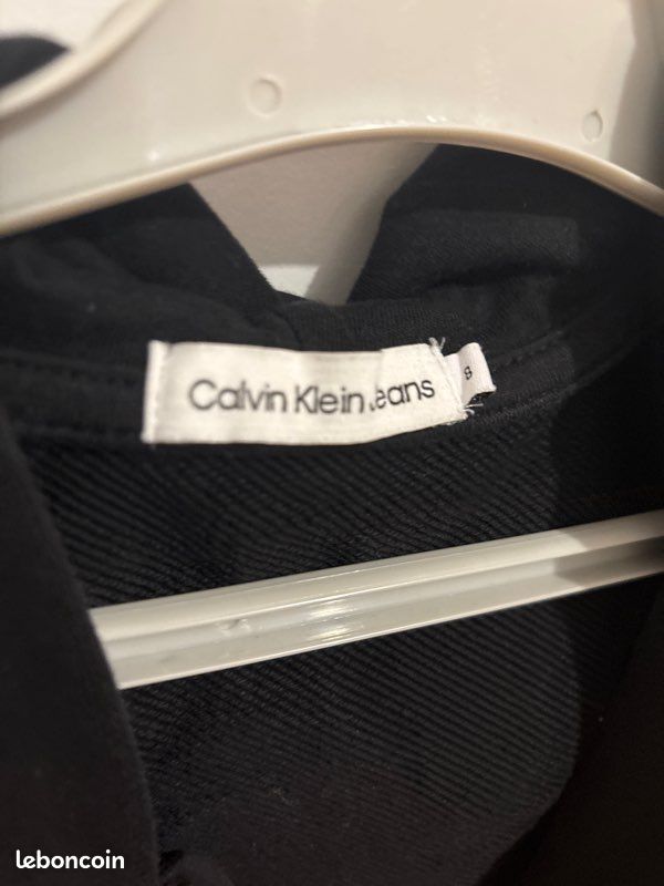 Gilet noir, Calvin Klein fille (image 3)