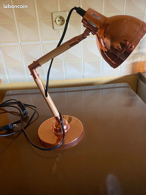 Lampe de bureau en bronze (image 2)