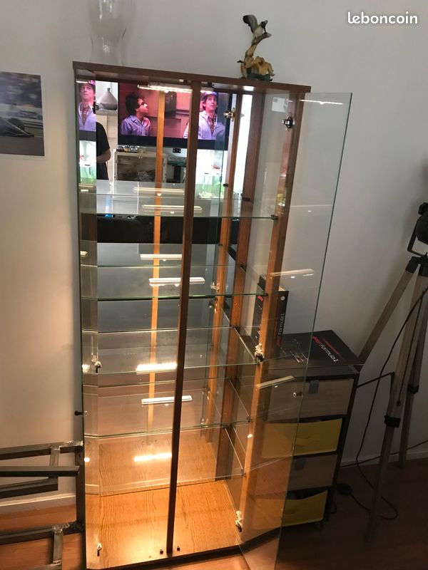 Vitrine bois et verre (image 3)