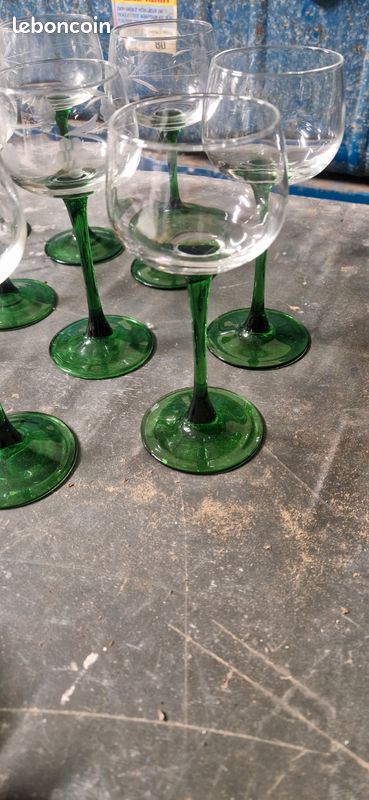 Verres de couleurs - Dans de beaux draps