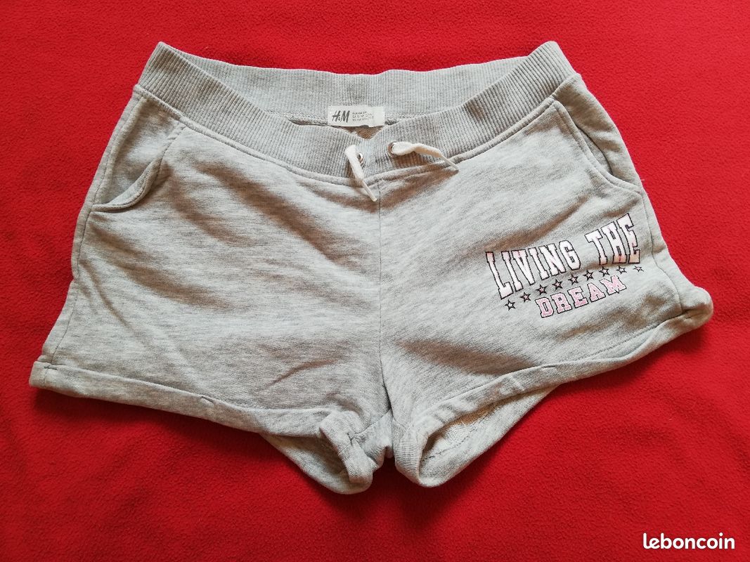 Short fille H&M 13/14 ans (image 1)