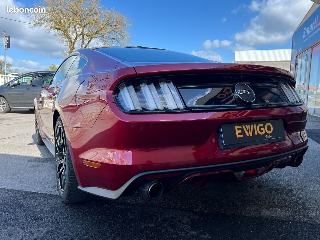 FORD MUSTANG COUPE 5.0 420 GT SIEGES RECARO / INT CUIR / ECHAPPEMENT SCORPIOn (image 14)