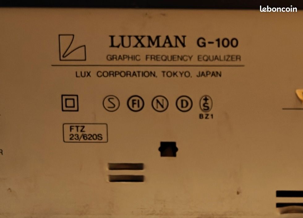 Equalizer Luxman G-100 (image 1)