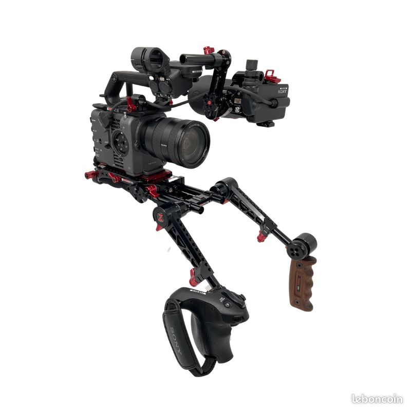 Zacuto Sony FX6 Z-Finder Recoil Pro with Dual Trigger Grips (image 1)