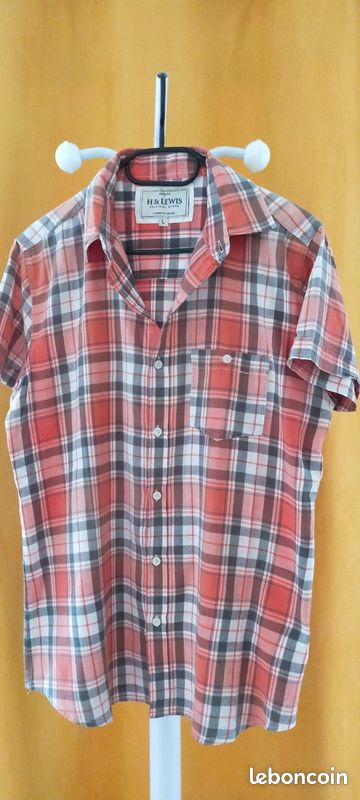 Chemise à carreaux H& Lewis (image 1)