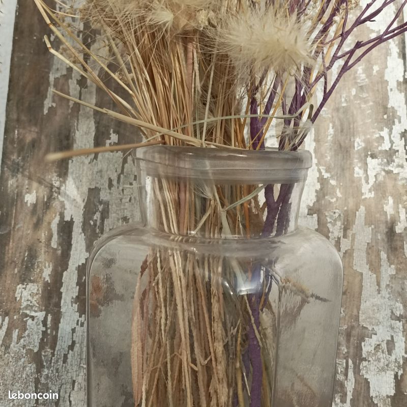 Ancien Bocal en verre Vintage (image 3)