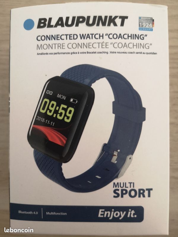 Montre Blaupunkt Bracelet ConnectÃ© Blaupunkt Enjoy It Connected