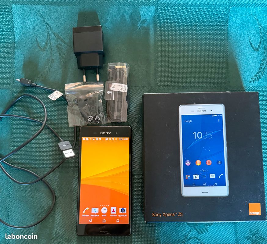 Sony Xperia Z3 Noir (image 1)