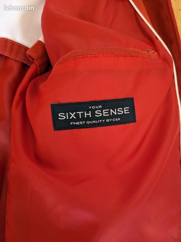 Blouson vintage mi-saison T.42 C&A (image 5)