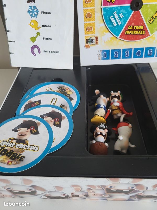 Jeux de société " The Lapin Crétin Dobble" ASMODEE (image 3)