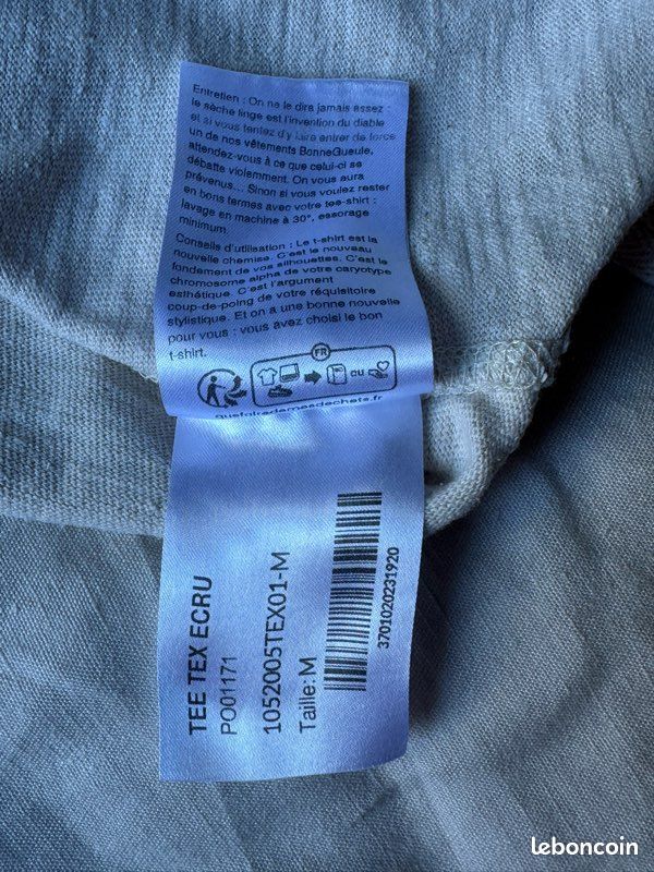 Vêtements T Shirt Bonnegueule T-shirt Bonne Gueule Blanc Crème