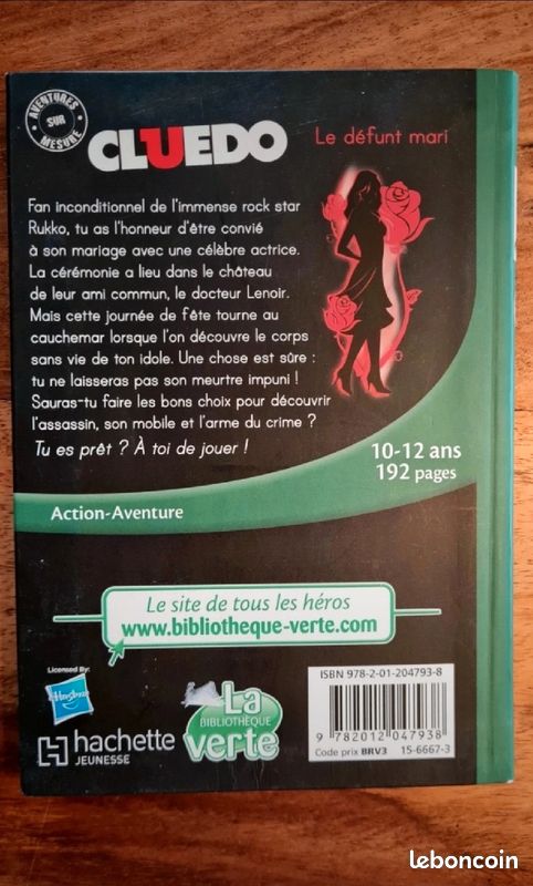 Aventures sur mesure Cluedo 07 - Le défunt mari (image 2)