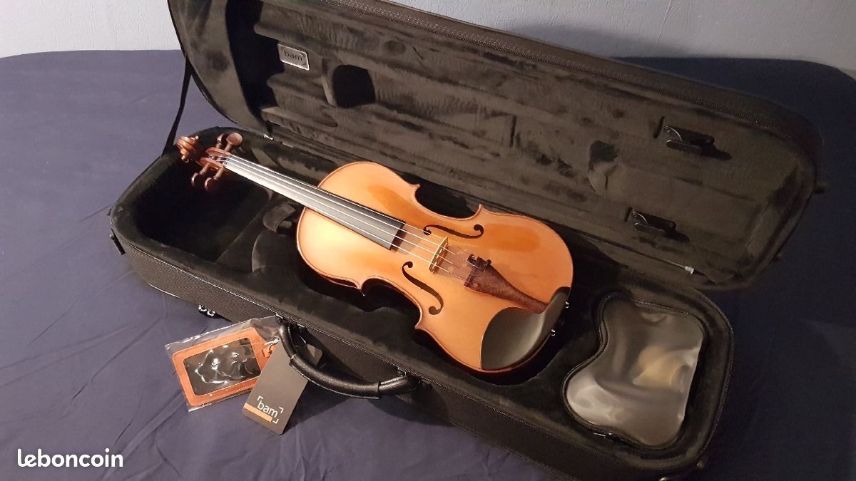 Violon 4/4 Mirecourt H. CLOTELLE restauré + Étui BAM Stylus Atelier neuf (image 2)