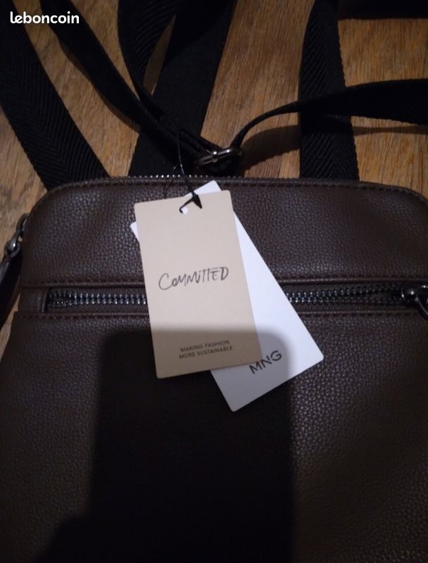 Sacoche homme mango neuve avec etiquette (image 1)