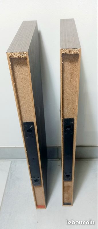 Lot de 2 étagères murales Lack Ikéa 60 x 26 cm (image 2)