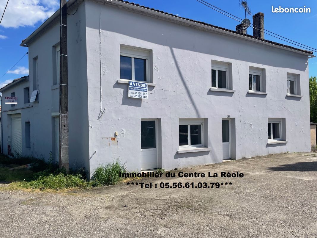 Maison 6 pièces 230 m² · à La Réole · 230 m² · 107 500 €